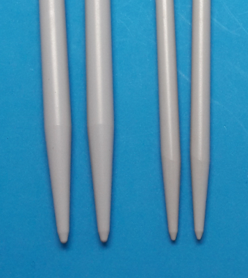 Aiguilles à tricoter 30 cm en plastique  PONY du  N°6 au N° 10