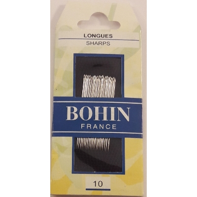 Aiguilles à coudre n°10 BOHIN